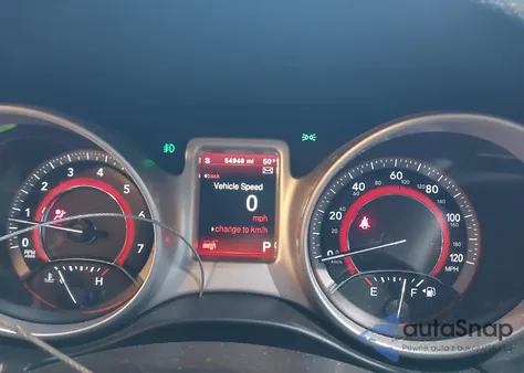 2019 Dodge Journey Gt Awd из США, поврежденный, VIN 3C4PDDEG7KT732597